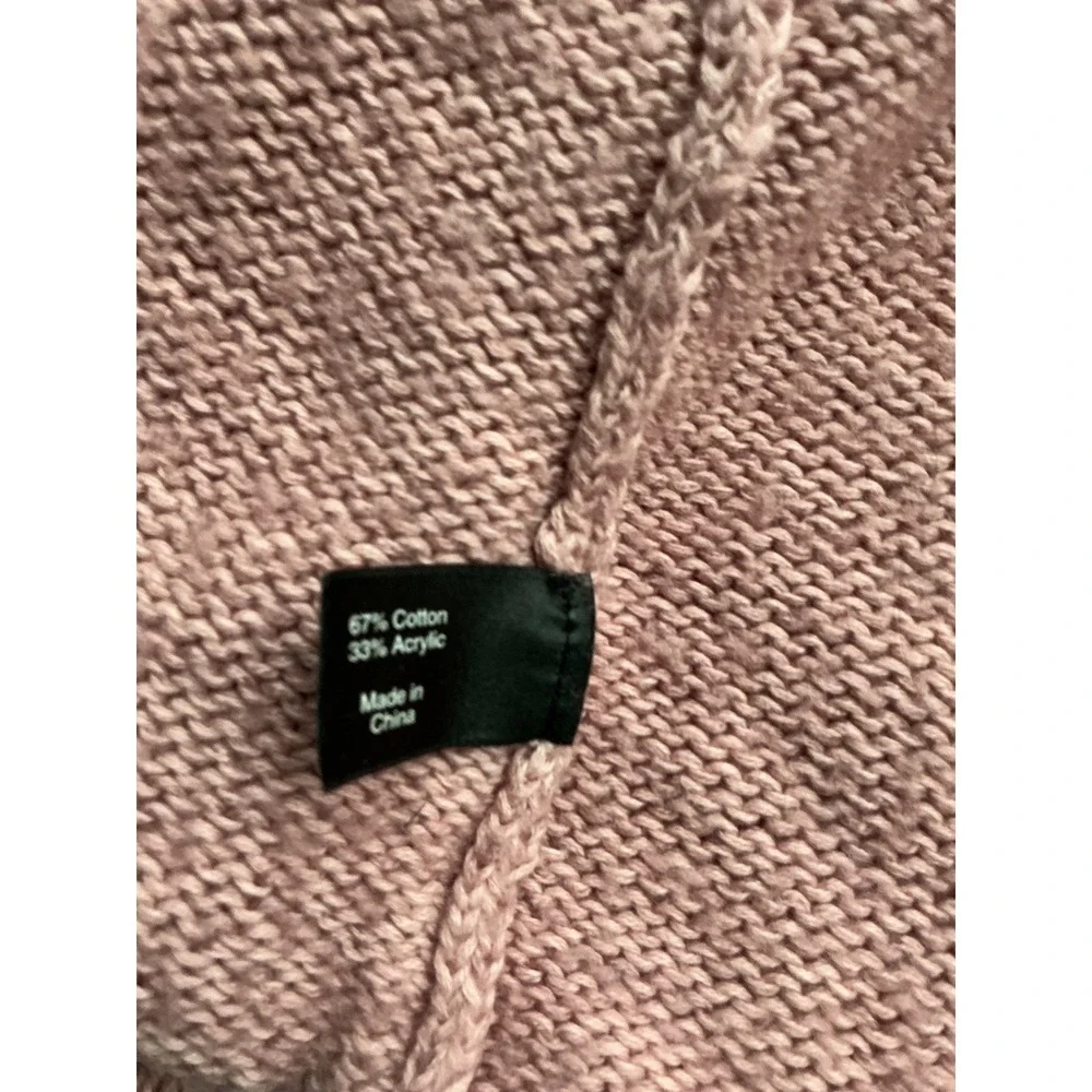 Lane Bryant Pink Knit Cardigan Sweater Open Front‎ Plus Size 26/28